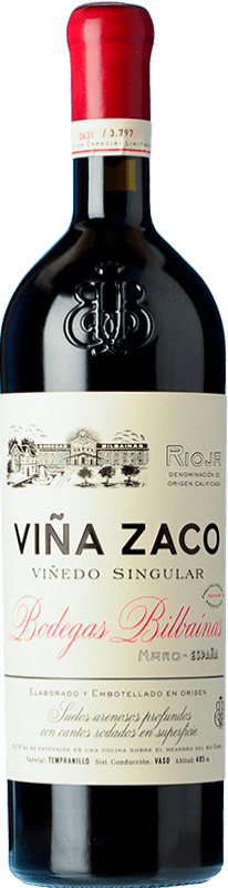 59,95 € Free Shipping | Red Wine Bodegas Bilbaínas Viña Zaco D.O.Ca. Rioja The Rioja Spain Tempranillo 75 cl