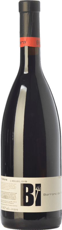 13,95 € Бесплатная доставка | Красное вино Vinya Natura Barranc de l'Infern Молодой I.G.P. Vin de la Terra de Castelló Сообщество Валенсии Испания Merlot бутылка 75 cl