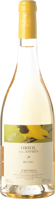 7,95 € Free Shipping | White wine Aspres Oriol Blanc D.O. Empordà Catalonia Spain Grenache Grey Bottle 75 cl
