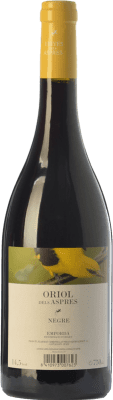 10,95 € Free Shipping | Red wine Aspres Oriol Negre Young D.O. Empordà Catalonia Spain Grenache, Cabernet Sauvignon, Carignan Bottle 75 cl
