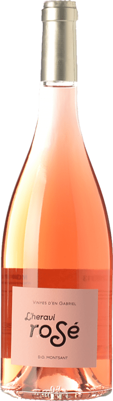 10,95 € Kostenloser Versand | Roséwein Vinyes d'en Gabriel L'Heravi Rosé D.O. Montsant Katalonien Spanien Syrah, Grenache Flasche 75 cl