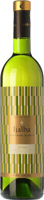 9,95 € Envio grátis | Vinho branco Viña Ijalba Maturana D.O.Ca. Rioja La Rioja Espanha Maturana Branca Garrafa 75 cl