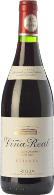24,95 € Free Shipping | Red wine Viña Real Aged D.O.Ca. Rioja The Rioja Spain Tempranillo, Grenache, Graciano, Mazuelo Magnum Bottle 1,5 L