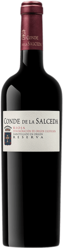 29,95 € Envoi gratuit | Vin rouge Viña Salceda Conde de la Salceda Réserve D.O.Ca. Rioja La Rioja Espagne Tempranillo, Graciano Bouteille 75 cl
