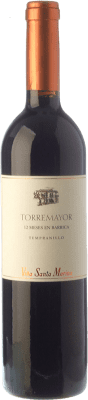 14,95 € 免费送货 | 红酒 Santa Marina Torremayor 岁 I.G.P. Vino de la Tierra de Extremadura 埃斯特雷马杜拉 西班牙 Tempranillo 瓶子 75 cl