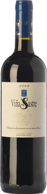 10,95 € Free Shipping | Red wine Viña Sastre Roble D.O. Ribera del Duero Castilla y León Spain Tempranillo Bottle 75 cl