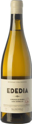 27,95 € Free Shipping | White wine Viña Somoza Ededia Aged D.O. Valdeorras Galicia Spain Godello Bottle 75 cl