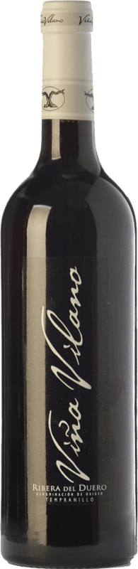 6,95 € Бесплатная доставка | Красное вино Viña Vilano молодое D.O. Ribera del Duero Кастилия-Леон Испания Tempranillo — Темпранильо Бутылка 75 cl