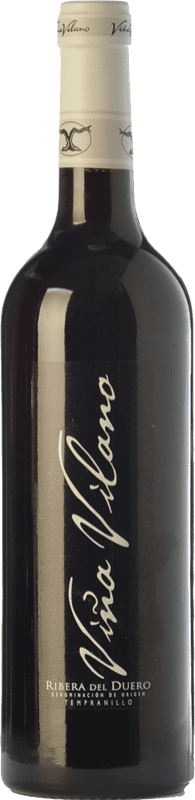 6,95 € Бесплатная доставка | Красное вино Viña Vilano Молодой D.O. Ribera del Duero Кастилия-Леон Испания Tempranillo бутылка 75 cl