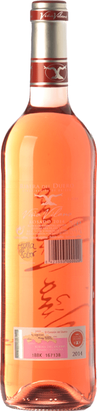 8,95 € Free Shipping | Rosé wine Viña Vilano D.O. Ribera del Duero Castilla y León Spain Tempranillo Bottle 75 cl