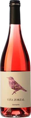 9,95 € Envío gratis | Vino Rosado Viña Zorzal D.O. Navarra Navarra España Garnacha 75 cl