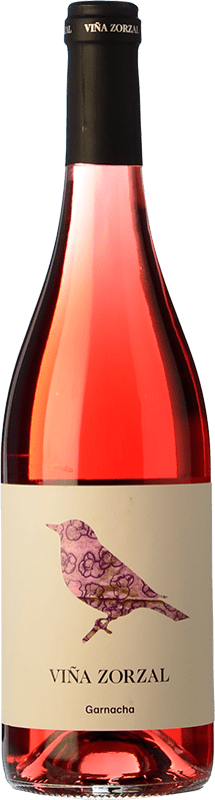 8,95 € Envio grátis | Vinho rosé Viña Zorzal D.O. Navarra Navarra Espanha Grenache Garrafa 75 cl