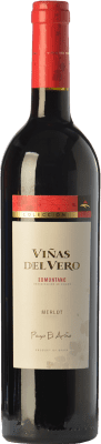 13,95 € Spedizione Gratuita | Vino Rosso Viñas del Vero Colección — Collezione Giovane D.O. Somontano Aragona Spagna Merlot 75 cl