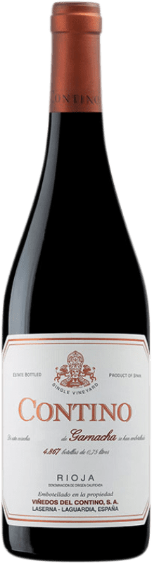 27,95 € 免费送货 | 红酒 Viñedos del Contino 预订 D.O.Ca. Rioja 拉里奥哈 西班牙 Grenache 瓶子 75 cl