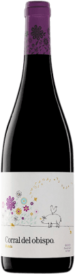 10,95 € Spedizione Gratuita | Vino rosso Viñedos Singulares Corral del Obispo Giovane D.O. Bierzo Castilla y León Spagna Mencía Bottiglia 75 cl