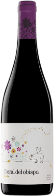 12,95 € Envío gratis | Vino tinto Vinyes Singulars Corral del Obispo Joven D.O. Bierzo Castilla y León España Mencía Botella 75 cl