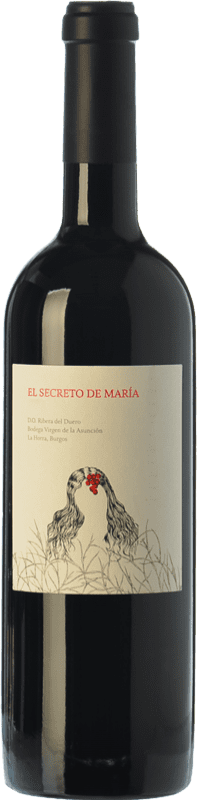 14,95 € Free Shipping | Red wine Virgen de la Asunción El Secreto de María Aged D.O. Ribera del Duero Castilla y León Spain Tempranillo Bottle 75 cl