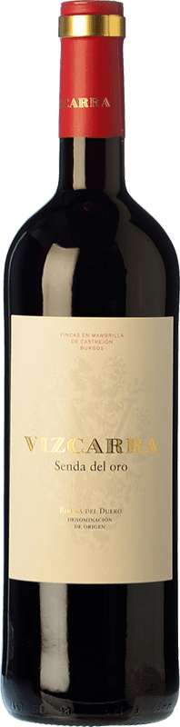 33,95 € Бесплатная доставка | Красное вино Vizcarra Senda del Oro Дуб D.O. Ribera del Duero Кастилия-Леон Испания Tempranillo бутылка Магнум 1,5 L