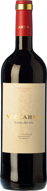 29,95 € Бесплатная доставка | Красное вино Vizcarra Senda del Oro Дуб D.O. Ribera del Duero Кастилия-Леон Испания Tempranillo — Темпранильо Бутылка Магнум 1,5 L