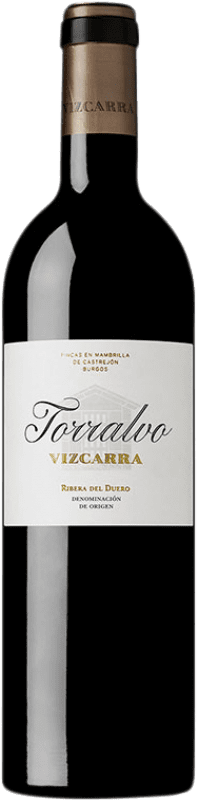 43,95 € Free Shipping | Red wine Vizcarra Torralvo Aged D.O. Ribera del Duero Castilla y León Spain Tempranillo Bottle 75 cl