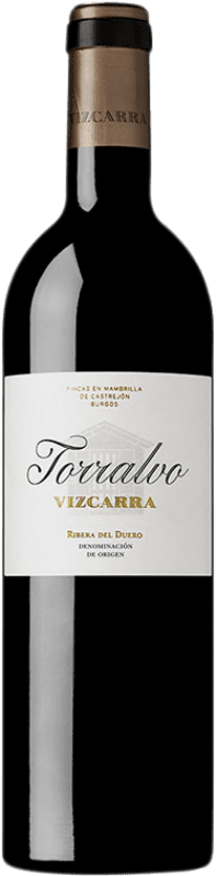 48,95 € Kostenloser Versand | Rotwein Vizcarra Torralvo Crianza — Kurze Fassreifung D.O. Ribera del Duero Kastilien und León Spanien Tempranillo Flasche 75 cl
