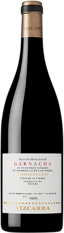 28,95 € Бесплатная доставка | Красное вино Vizcarra старения I.G.P. Vino de la Tierra de Castilla y León Кастилия-Леон Испания Grenache бутылка 75 cl