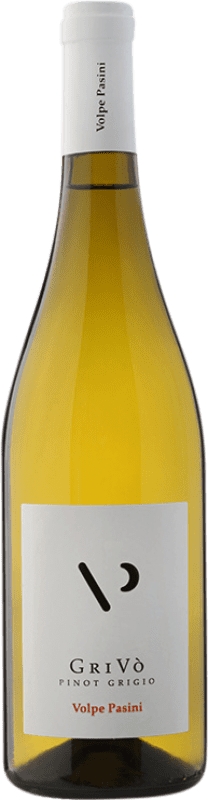 13,95 € Spedizione Gratuita | Vino bianco Schiopetto Volpe Pasini Pinot Grigio Grivò D.O.C. Colli Orientali del Friuli Friuli-Venezia Giulia Italia Pinot Grigio Bottiglia 75 cl