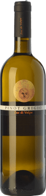 24,95 € Бесплатная доставка | Белое вино Schiopetto Volpe Pasini Zuc di Volpe D.O.C. Colli Orientali del Friuli Фриули-Венеция-Джулия Италия Pinot Gris — Пино Гри 75 cl
