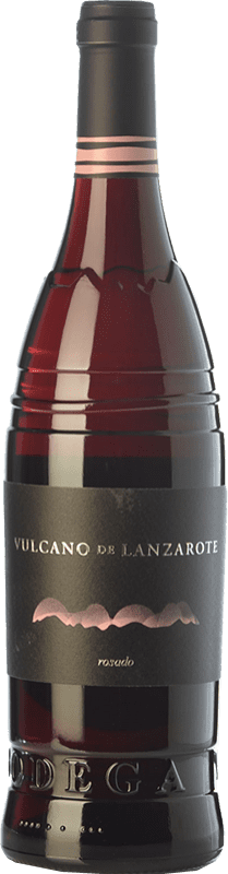 21,95 € Free Shipping | Rosé Wine Vulcano D.O. Lanzarote Canary Islands Spain Listán Bottle 75 cl