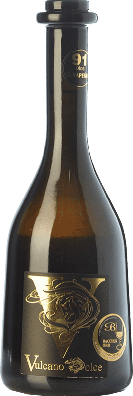 72,95 € Envio grátis | Vinho doce Vulcano D.O. Lanzarote Ilhas Canárias Espanha Mascate de Alexandria Garrafa 75 cl