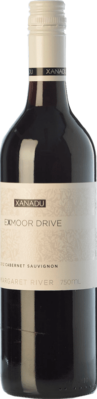 14,95 € 免费送货 | 红葡萄酒 Xanadu Exmoor Drive Cabernet Sauvignon Crianza — 陈酿 I.G. Margaret River 玛格丽特河 澳大利亚 Merlot — 梅洛, Cabernet Sauvignon — 赤霞珠, Cabernet Franc — 品丽珠, Petit Verdot 瓶装 75 cl