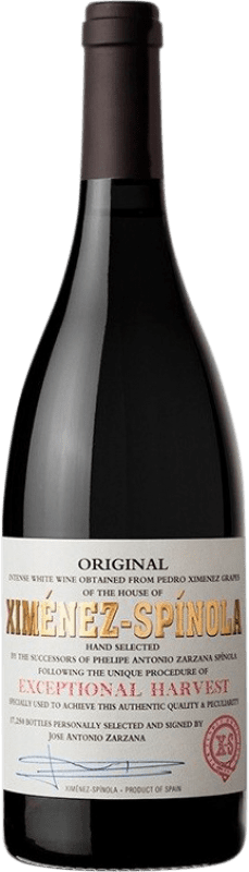 24,95 € Envoi gratuit | Vin Fortifié Ximénez-Spínola Exceptional Harvest Crianza D.O. Manzanilla-Sanlúcar de Barrameda Andalousie Espagne Pedro Ximénez Bouteille 75 cl