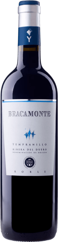 10,95 € Free Shipping | Red wine Yllera Bracamonte Oak D.O. Ribera del Duero Castilla y León Spain Tempranillo Bottle 75 cl