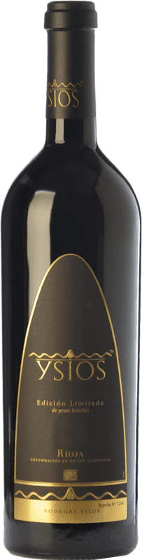 68,95 € Envoi gratuit | Vin Rouge Ysios Édition Limitée Crianza D.O.Ca. Rioja La Rioja Espagne Tempranillo Bouteille 75 cl