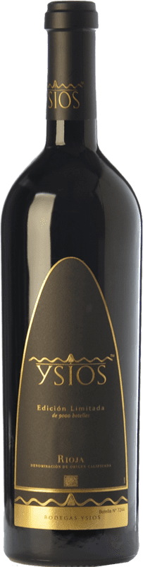 65,95 € Envio grátis | Vinho tinto Ysios Edición Limitada Crianza D.O.Ca. Rioja La Rioja Espanha Tempranillo Garrafa 75 cl