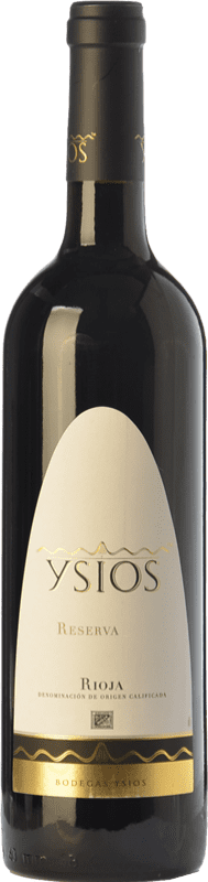 34,95 € Бесплатная доставка | Красное вино Ysios Резерв D.O.Ca. Rioja Ла-Риоха Испания Tempranillo Бутылка Иеровоам-Двойной Магнум 3 L