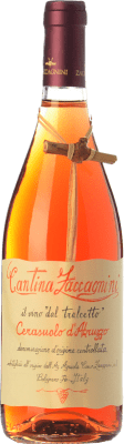 7,95 € Spedizione Gratuita | Vino rosato Zaccagnini Tralcetto D.O.C. Cerasuolo d'Abruzzo Abruzzo Italia Bottiglia 75 cl