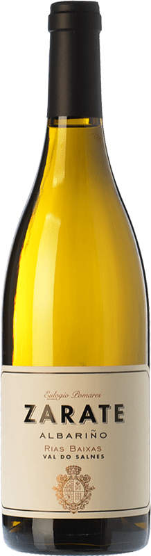 18,95 € Envio grátis | Vinho branco Zárate D.O. Rías Baixas Galiza Espanha Albariño Garrafa 75 cl