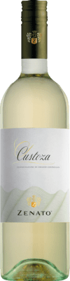 7,95 € Envío gratis | Vino Blanco Cantina Zenato D.O.C. Bianco di Custoza Veneto Italia Chardonnay, Garganega, Cortese, Friulano 75 cl