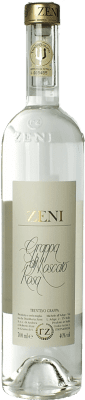 44,95 € Бесплатная доставка | Граппа Zeni di Moscato Rosa Альто-Адидже Италия бутылка 70 cl