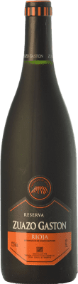 14,95 € Kostenloser Versand | Rotwein Zuazo Gaston Reserve D.O.Ca. Rioja La Rioja Spanien Tempranillo Flasche 75 cl