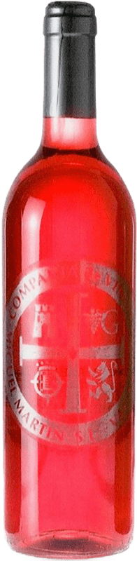 3,95 € Envío gratis | Vino Rosado Thesaurus Cosecha Joven España Tempranillo 75 cl