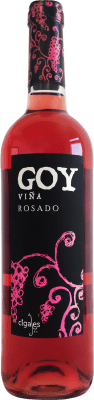 6,95 € Spedizione Gratuita | Vino rosato Thesaurus Viña Goy Joven D.O. Cigales Castilla y León Spagna Tempranillo Bottiglia 75 cl