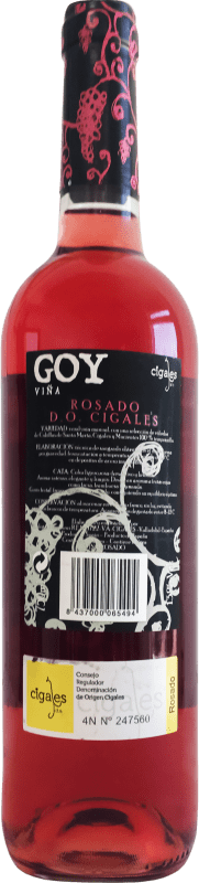 5,95 € Free Shipping | Rosé wine Thesaurus Viña Goy Joven D.O. Cigales Castilla y León Spain Tempranillo Bottle 75 cl