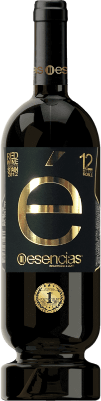 49,95 € Envío gratis | Vino tinto Esencias «é» Premium Edition 12 Meses Crianza 2012 I.G.P. Vino de la Tierra de Castilla y León Castilla y León España Tempranillo Botella 75 cl