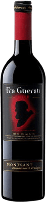 10,95 € Free Shipping | Red wine Viñas del Montsant Fra Guerau Aged D.O. Montsant Catalonia Spain Merlot, Syrah, Cabernet Sauvignon, Grenache Tintorera Bottle 75 cl