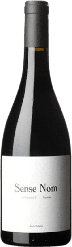 67,95 € Envío gratis | Vino tinto Amós Bañeres Sense Nom Cataluña España Garnacha Tintorera Botella 75 cl