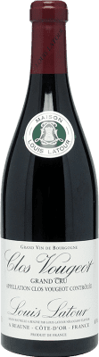 442,95 € Envío gratis | Vino tinto Louis Latour Grand Cru A.O.C. Clos de Vougeot Borgoña Francia Pinot Negro Botella 75 cl