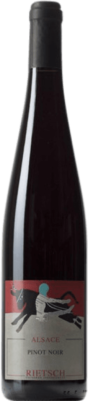 21,95 € 免费送货 | 红酒 Rietsch A.O.C. Alsace 阿尔萨斯 法国 Pinot Black 瓶子 75 cl