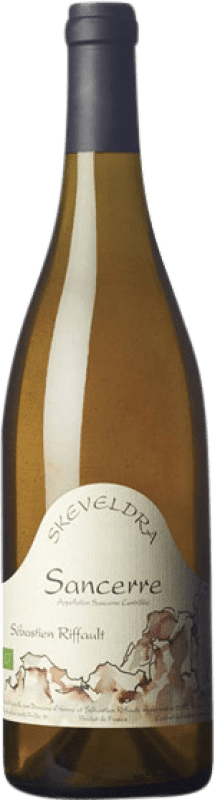 54,95 € 免费送货 | 白酒 Sebastien Riffault Skeveldra A.O.C. Sancerre 卢瓦尔河 法国 Sauvignon White 瓶子 75 cl